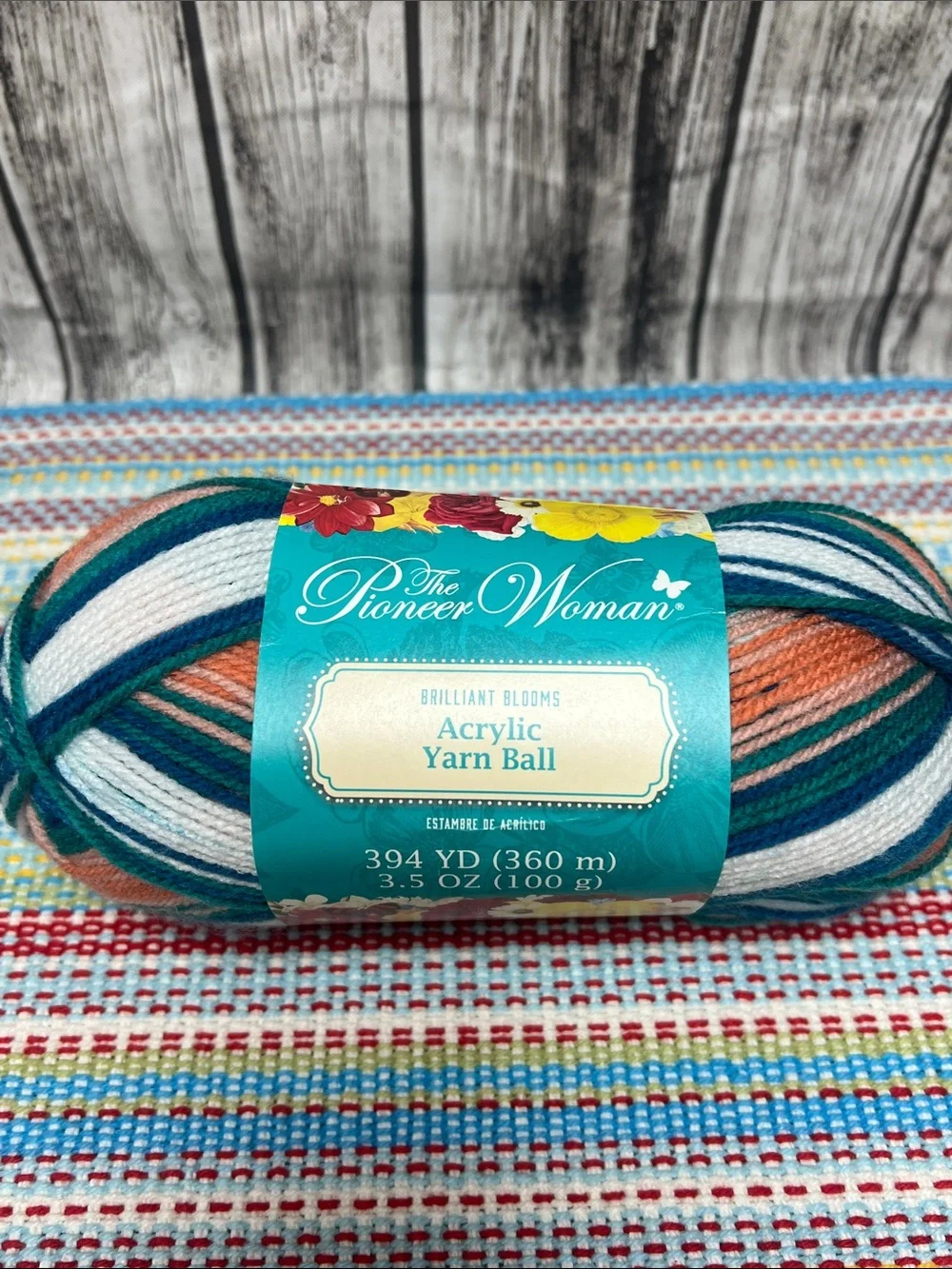 The Pioneer Woman Sweet Rose Crochet hooks and yarn set